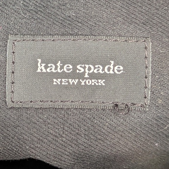 VTG 90s Y2K Kate Spade Nylon Backpack Small Navy Blue Mini Zip Pocket Preppy main image 10